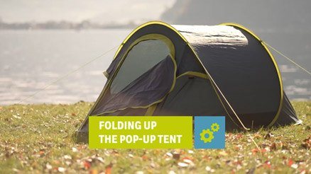 Popup tent video