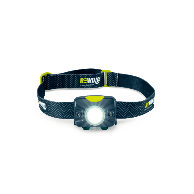 Rechargeable headlamp REWIND products