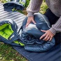 Breathable sleeping bag
