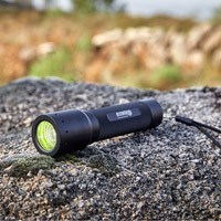 Robust and handy LED torch made of aluminium